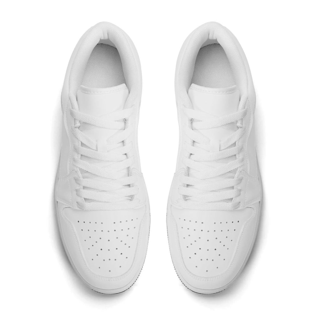 Unisex New Synthetic Leather Low Top Sneakers