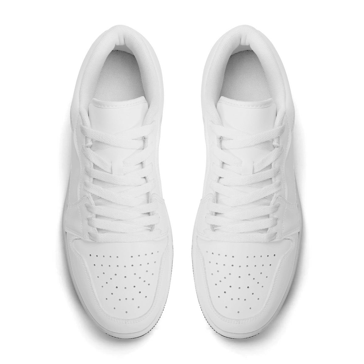 Unisex New Synthetic Leather Low Top Sneakers