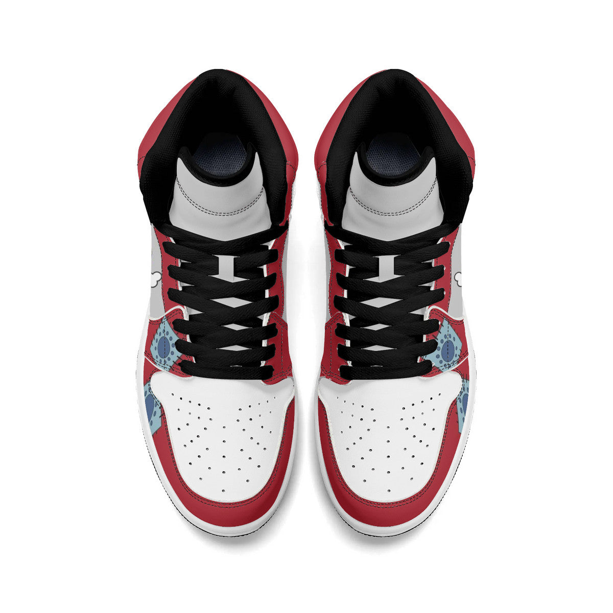 Unisex New Synthetic Leather High Top Sneakers
