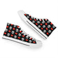 Copy of FWS High-Top Canvas Shoes With Customized Tongue - White